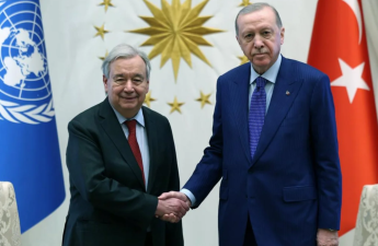 Antonio Quterreş Türkiyədə səfərdədir - FOTO