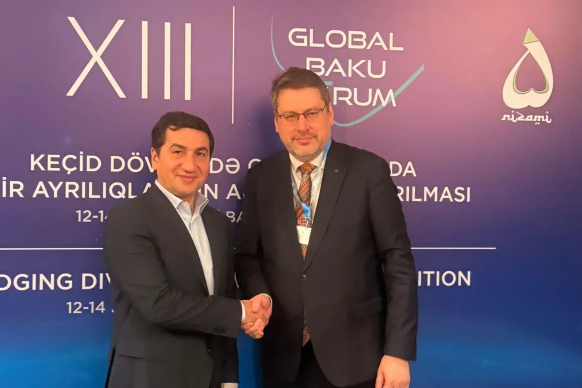 Hikmət Hacıyev Aİ-nin xüsusi nümayəndəsi ilə TRIPP layihəsini müzakirə etdi - FOTO