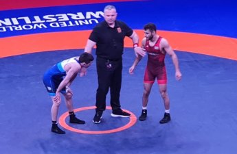 Азербайджанский борец завоевал серебряную медаль на чемпионате Европы