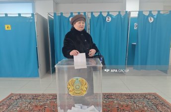 В посольстве Казахстана в Баку проходит голосование