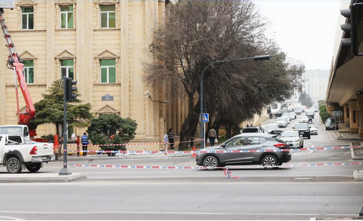 Bakının Tbilisi prospektində dəyişiklik