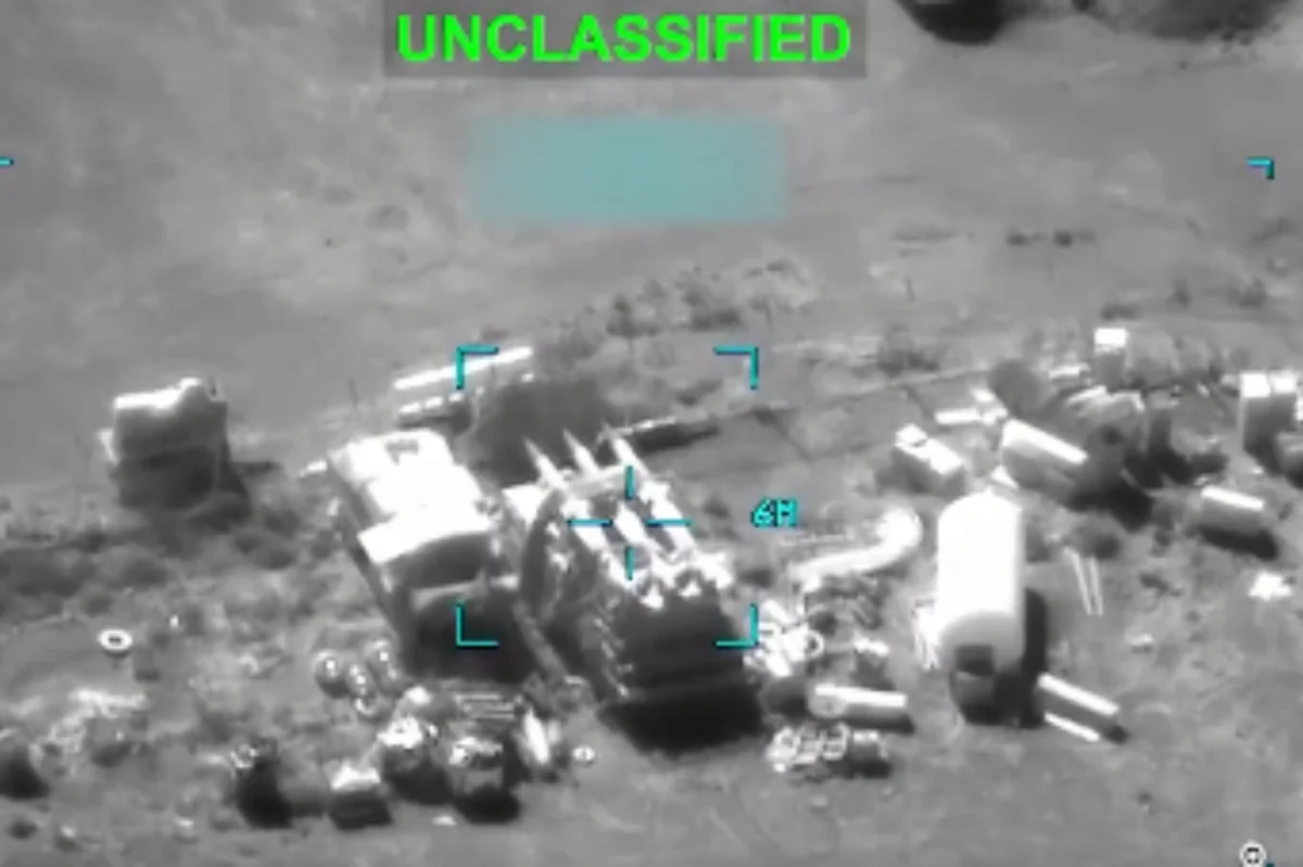 ABŞ İrana qarşı apardığı hərbi əməliyyat görüntülərini yaydı - VİDEO