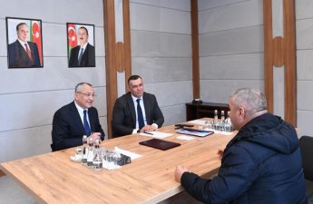 Rövşən Rzayev Cəbrayılda qəbul keçirdi - FOTOLAR