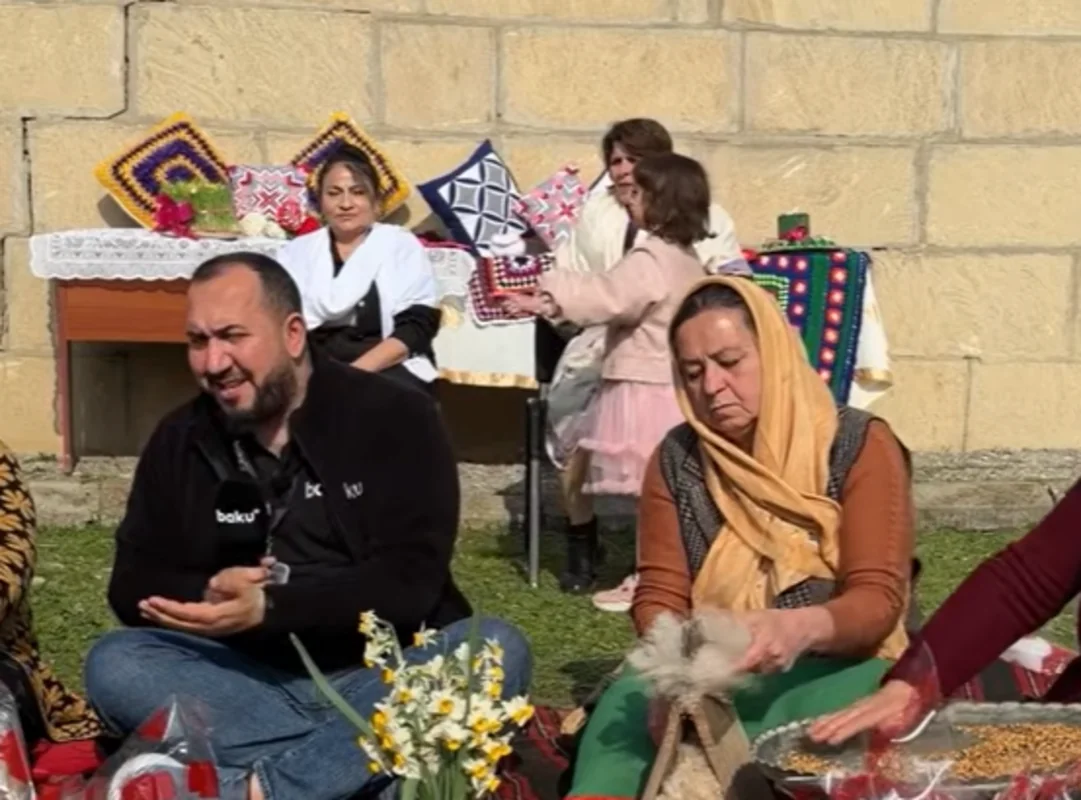 Ağsunun Bico kəndində İlaxır çərşənbə necə qeyd olunur? - VİDEO