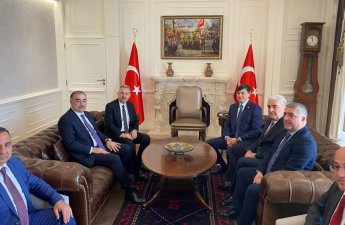 Fuad Muradov İzmir valisi ilə görüşdü - FOTO
