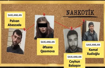 Sumqayıtda 34 kq narkotik aşkarlandı - VİDEO