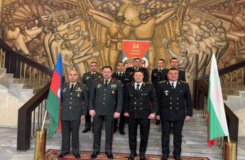 Военная полиция Азербайджана посетила Софию