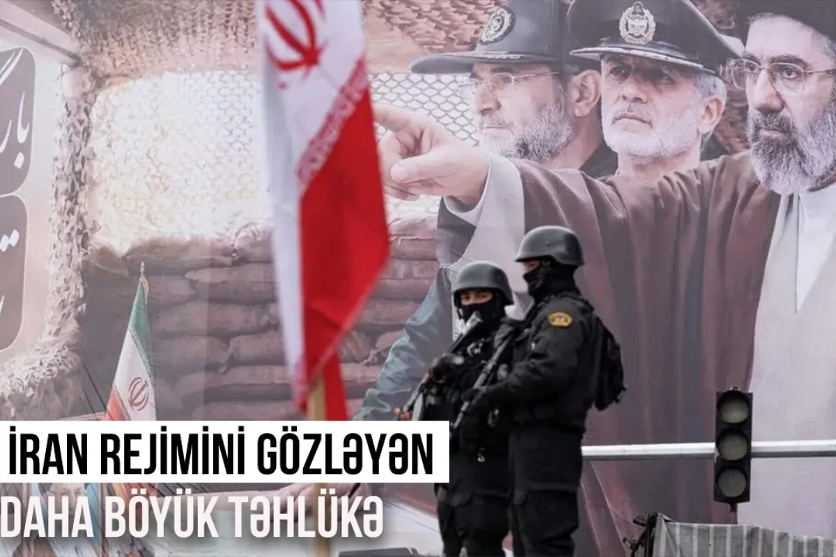 İran rejimini gözləyən daha böyük təhlükə - VİDEO
