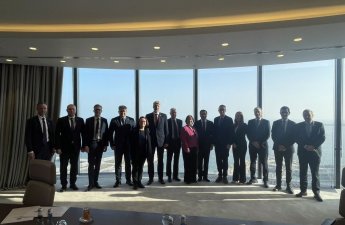 Hikmət Hacıyev Şimali Avropa-Baltik əməkdaşlıq formatına daxil olan ölkələrin XİN nümayəndələri ilə görüşüb