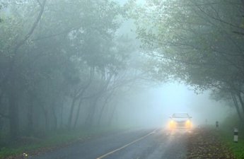 На некоторых дорогах ожидается туман