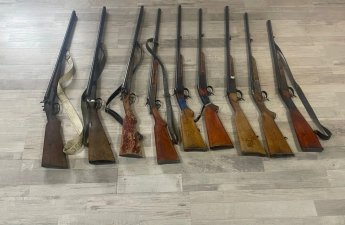 МВД Азербайджана: За сутки у граждан изъято 14 единиц огнестрельного оружия