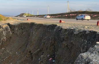 Muğanlı–İsmayıllı yolunda daha bir sürüşmə qeydə alınıb