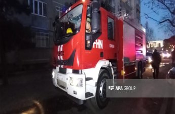 В Гяндже при пожаре в доме погиб человек