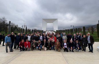 Dünya səyyahları Xankəndidə - VİDEO