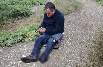 Ağdamda minaya düşən Ceyhunun - Fotosu