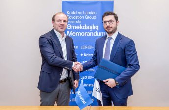 “Kristal” və “Landau Education Group” arasında əməkdaşlıq memorandumu imzalanıb - FOTO/VİDEO