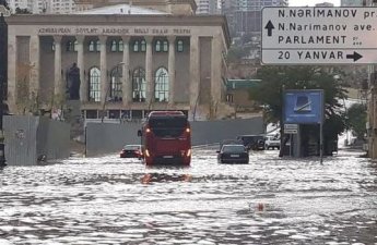 Ливни и снег в Азербайджане: в Баку осадки превысили норму в 4 раза
