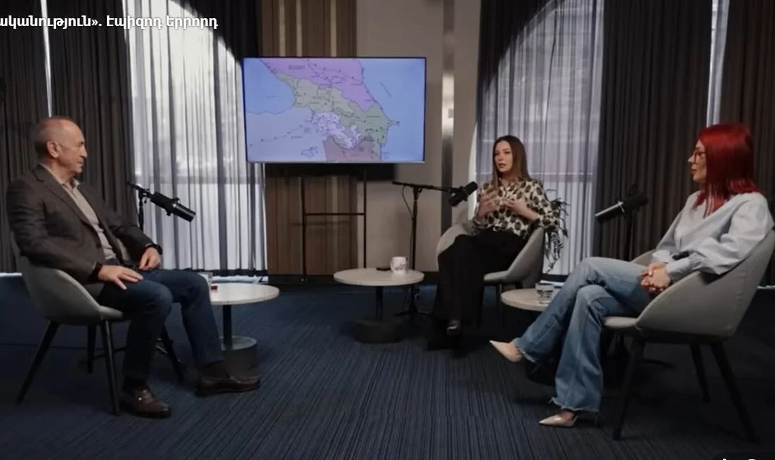 Köçəryan xəritə nümayiş etdirdi: Müharibə olacaq