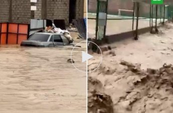 В Махачкале эвакуировали более 80 человек из подтопленных домов, объявлен режим ЧС