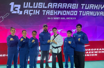 Azərbaycan taekvondoçusu Hüseyn Novruzov 