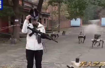 Китай показал «волчью» систему с единым управлением-ВИДЕО