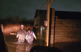 Su basmış ərazilərdən 216 nəfər təxliyə edildi - FOTO/VİDEO