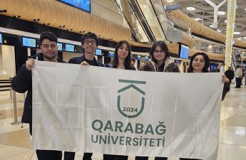Qarabağ Universitetinin tələbələri Vaşinqton və Vyana beynəlxalq müsabiqələrdə iştirak edirlər - FOTO