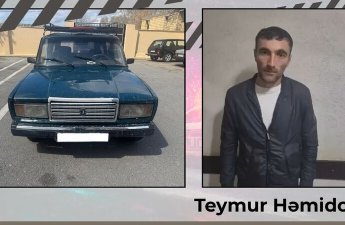 Göyçayda narkotikin təsiri altında avtomobil idarə edən sürücü həbs olundu
