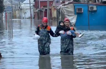 Su basmış ərazilərdən 454 nəfər təxliyə edildi - FOTO/VİDEO