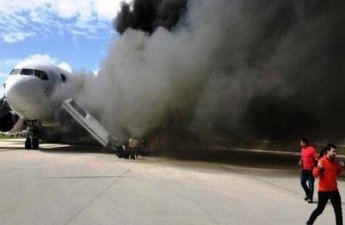 İranda humanitar yardım daşıyan təyyarə vuruldu