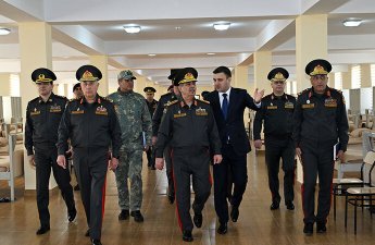 Yeni hərbi obyektlər istifadəyə verildi - FOTO