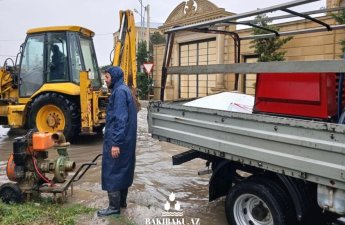 Bakıda yağşla bağlı bəzi yaşayış məkanlarının sakinləri otellərə yerləşdirilib