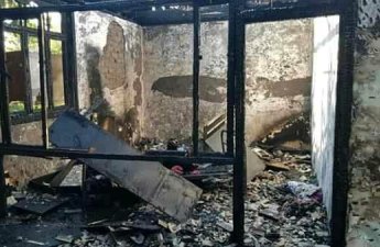 В Масаллинском районе при пожаре погибли дедушка и малолетний внук