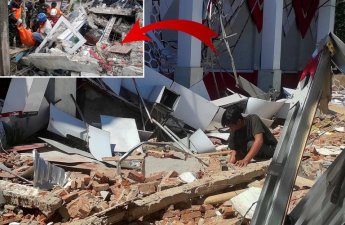 İndoneziyada DƏHŞƏTLİ ZƏLZƏLƏ: Sunami xəbərdarlığı elan edildi - FOTO