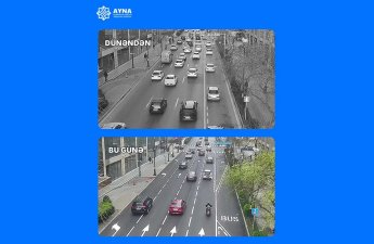 Daha bir ərazidə hərəkət zolaqlarının sayı artırılıb