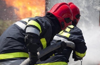 Bakıda yaşayış binasında yanğın baş verib