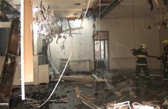 В Сальяне сгорел дом