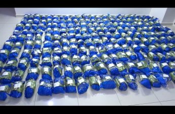 Азербайджанские таможенники обнаружили около 113 кг марихуаны в смеси сухофруктов