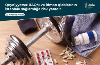 AQTA idman qidalarının istehlakı ilə bağlı xəbərdarlıq edir