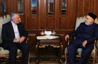 Allahşükür Paşazadə İran səfiri ilə GÖRÜŞDÜ - FOTO