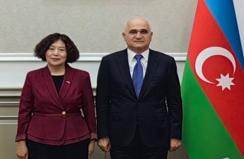 Şahin Mustafayev Çin səfiri ilə görüşüb