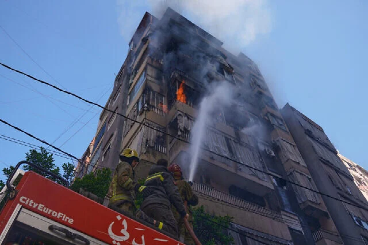 İsrail ordusu Livanda Hizbullah hədəflərinə zərbələr endirib