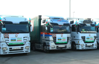 Prezidentin tapşırığı ilə İrana növbəti humanitar yardım yola salınır