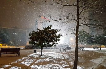 Azərbaycanın bəzi yerlərində qar yağır - FAKTİKİ HAVA