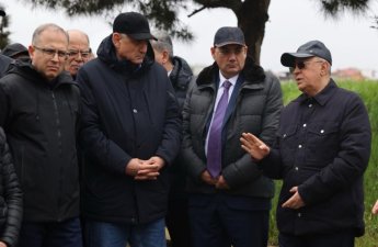 Kəmaləddin Heydərov Badamdarda sürüşmə sahəsinə baxış keçirib - VİDEO - FOTO