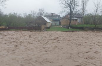 Quba-Qusar rayonları ərazisindən axan çaylara sel gəlib - VİDEO