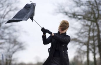 Порывы ветра в Баку и на Абшероне превысили 20 м/с