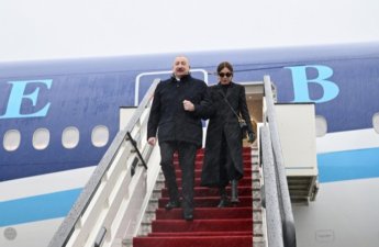 İlham Əliyev Gürcüstana dövlət səfərinə gedib