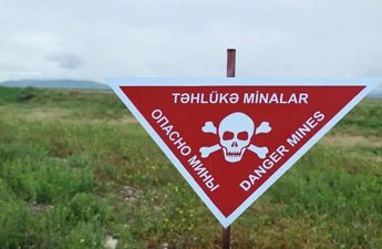 Azad edilən ərazilərdə 83 piyada əleyhinə mina aşkarlandı
