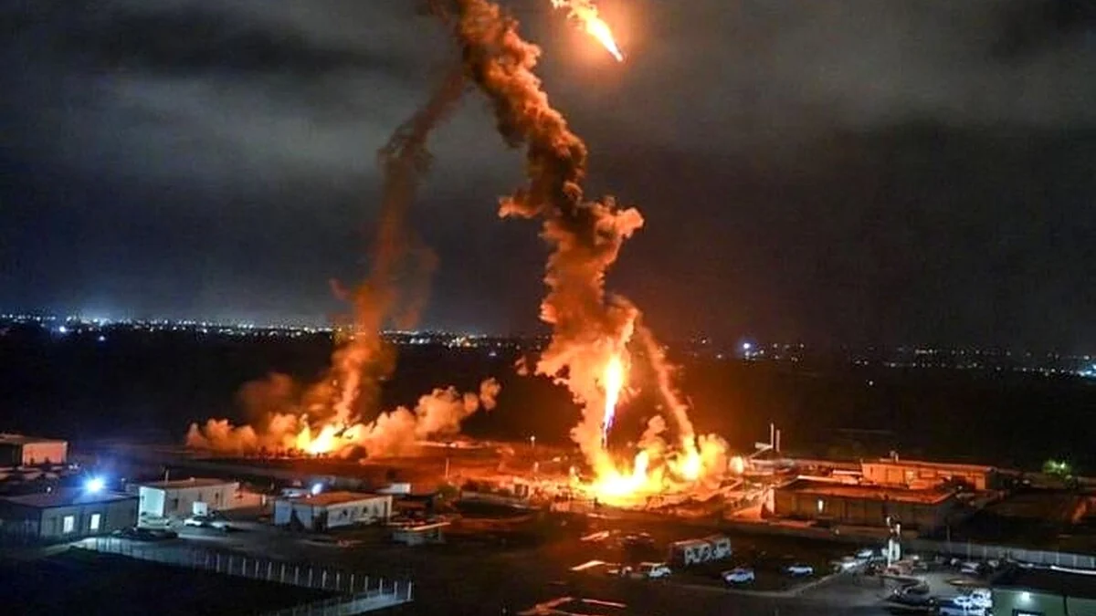 Bağdadda ABŞ hərbi bazası raket və dronlarla vuruldu